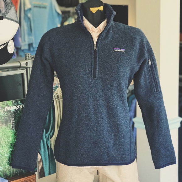 Patagonia Sweaters - Patagonia W's Better Sweater 1/4 Zip Classic Navy Patagonia Sweaters - Patagonia W's Better Sweater 1/4 Zip Classic Navy